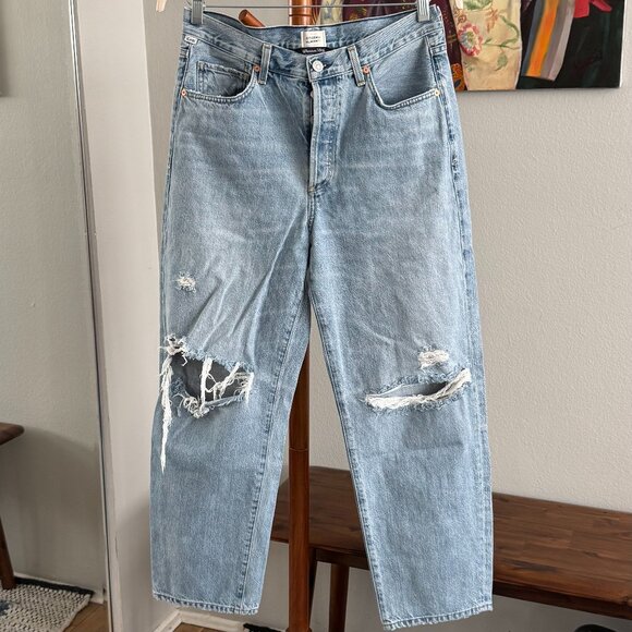 Citizens of Humanity - Dylan Rolled Crop Jeans in Misfit (Light Wash) - Picture 2 of 14